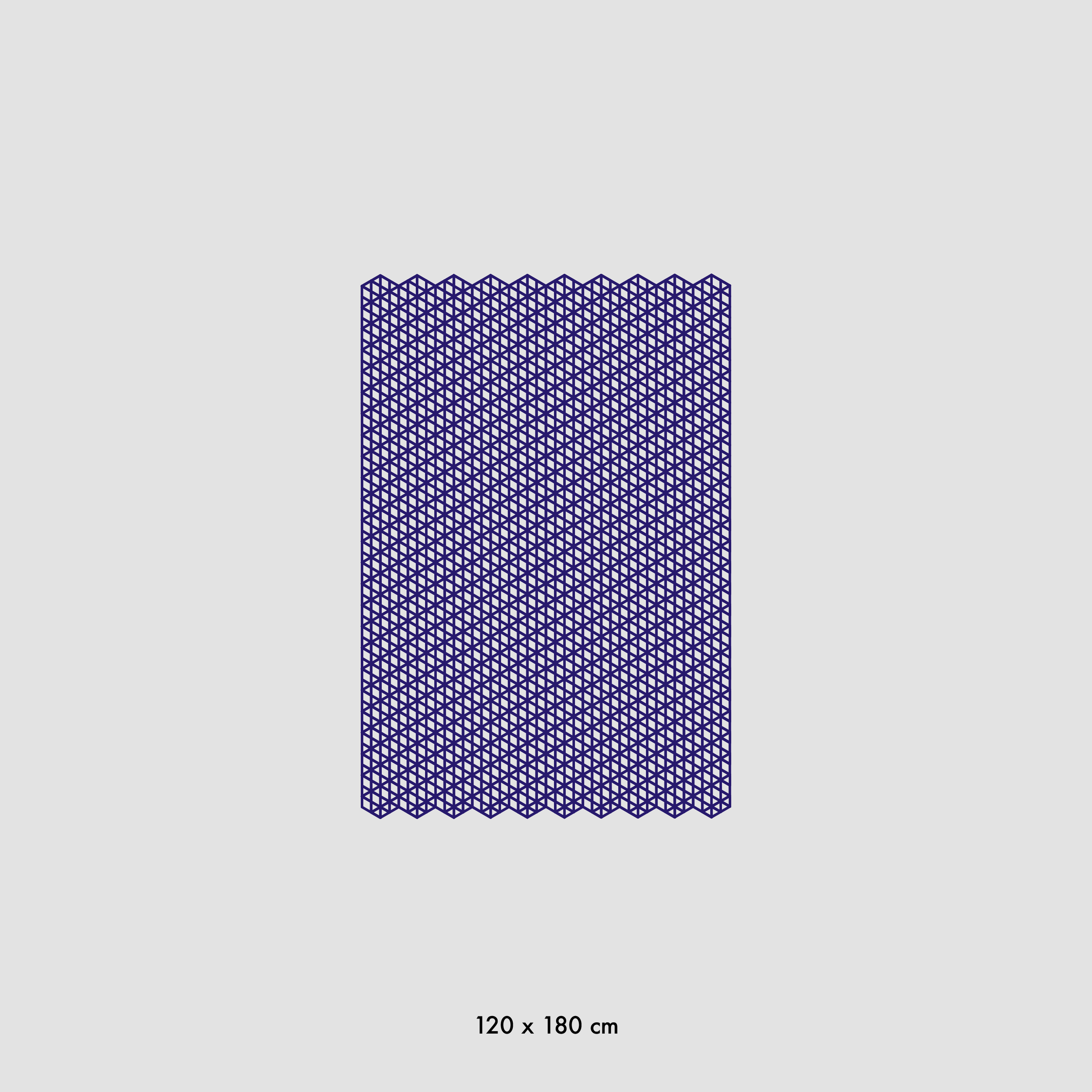 Twill indigo - 4 sizes