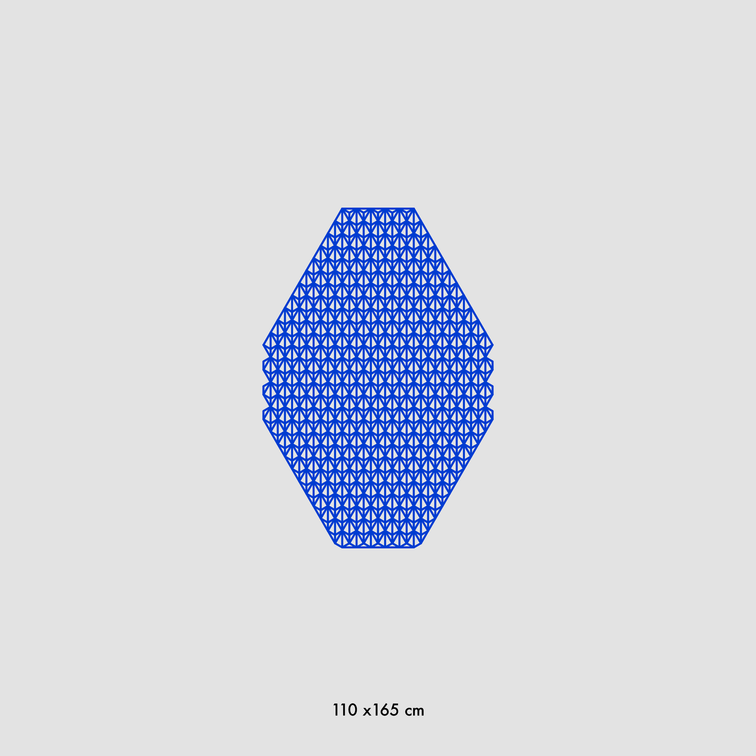 Kite royal blue - 5 sizes 