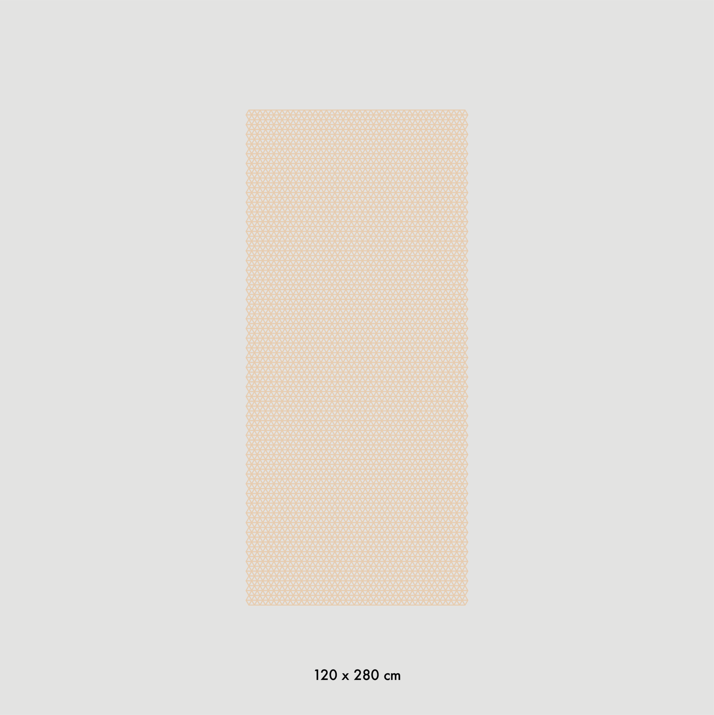 Triangle nude - 4 sizes 