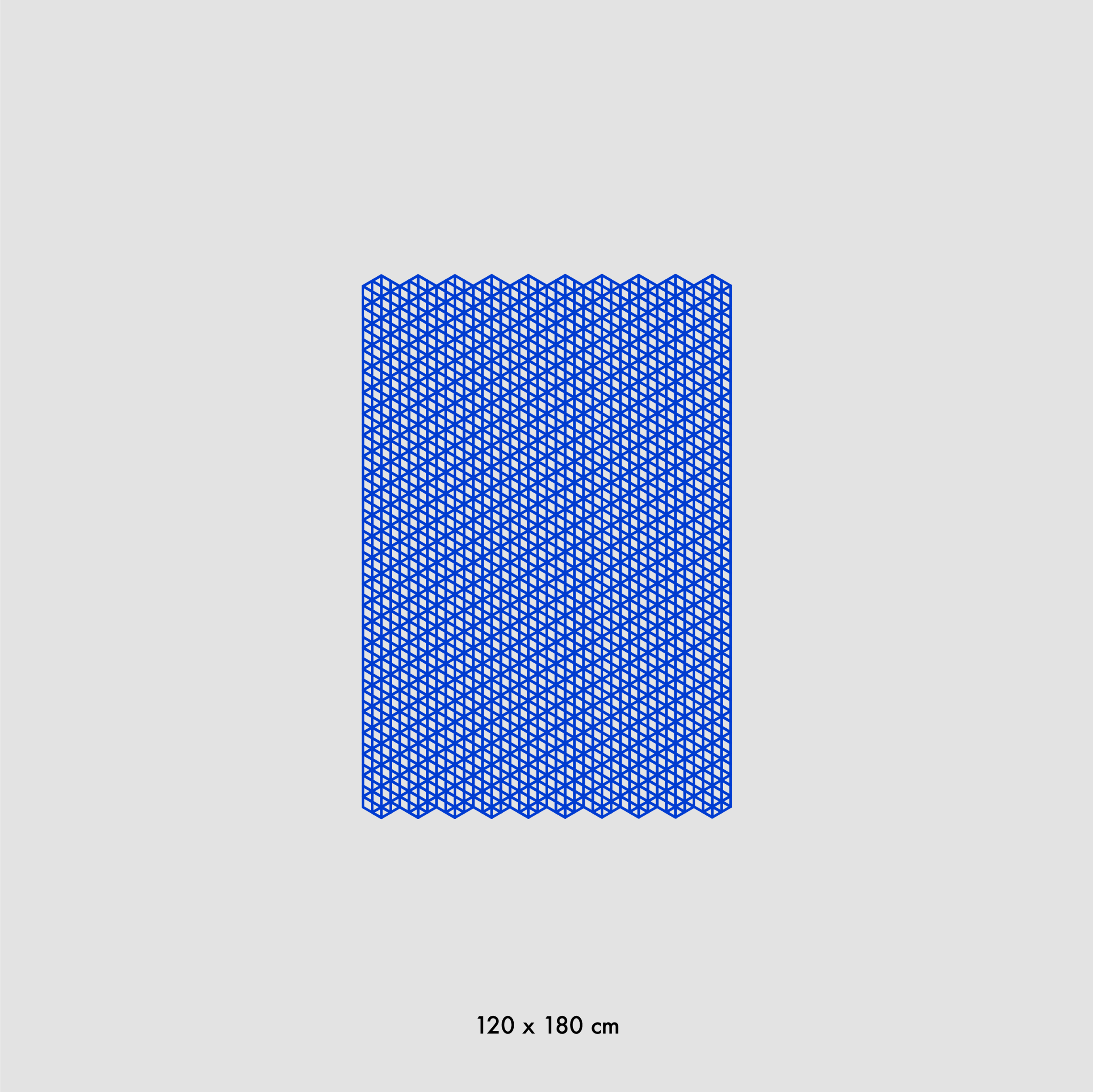 Twill royal blue - 4 sizes