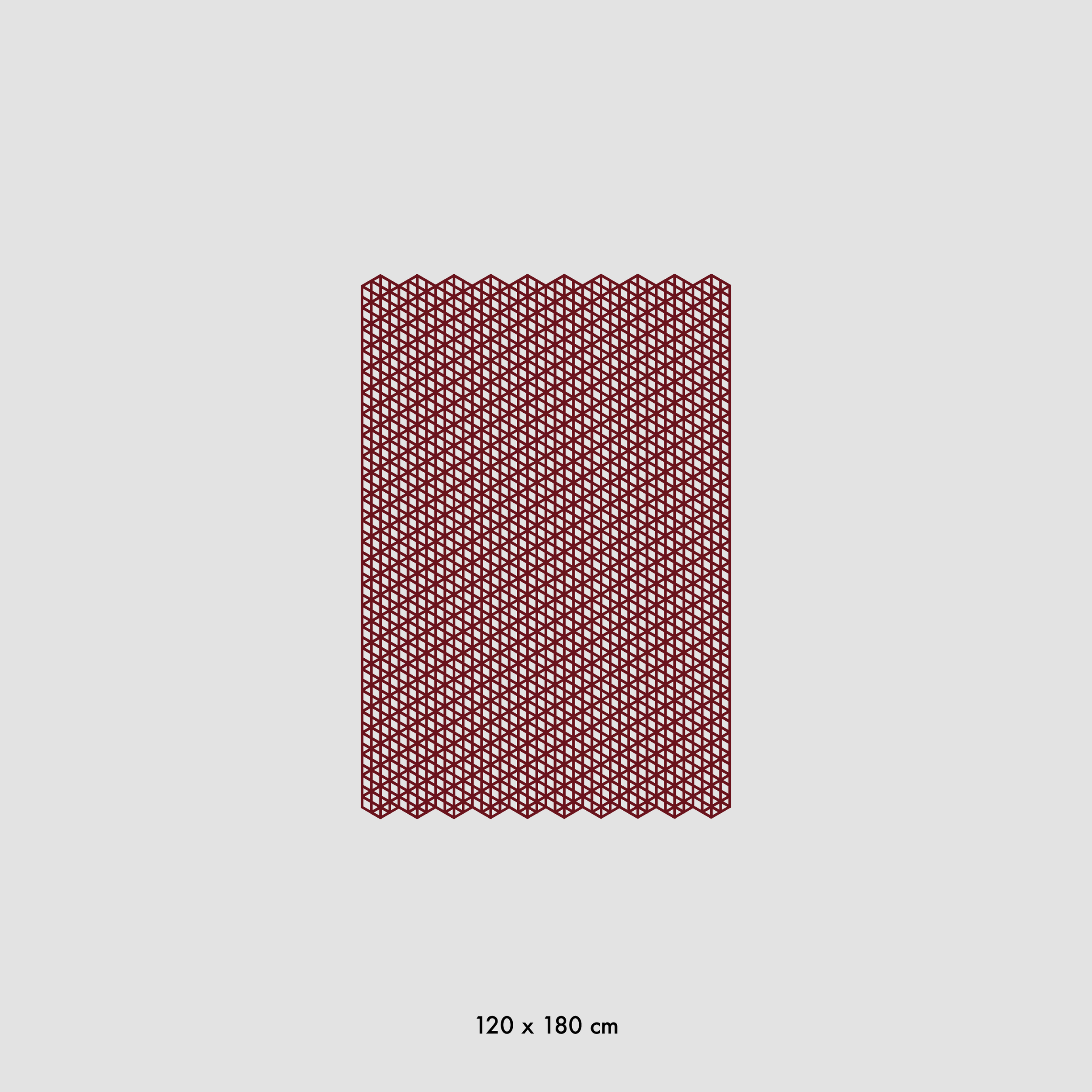 Twill bordeaux - 4 sizes